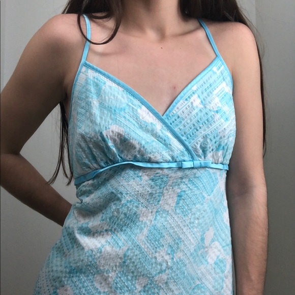 Y2K GIRLY BLUE DRESS - Picture 3 of 6